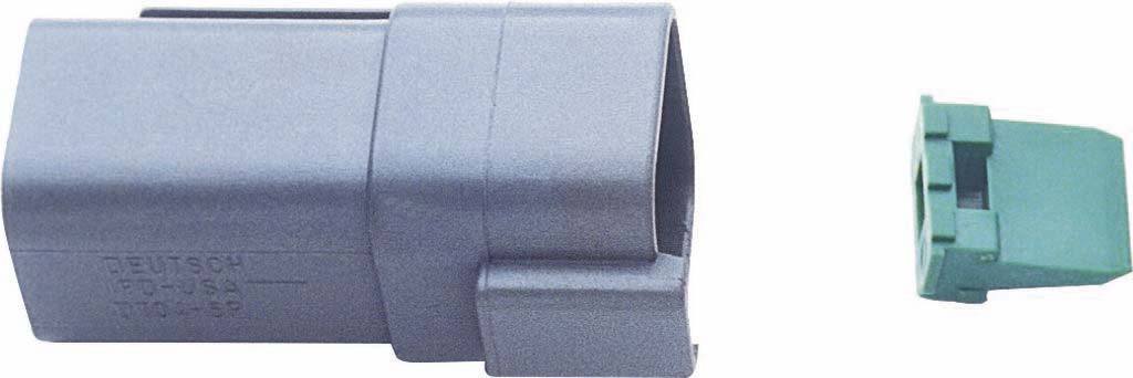 Kit 1 connecteur mâle 6 voies série DT - ETANCHE - 19506