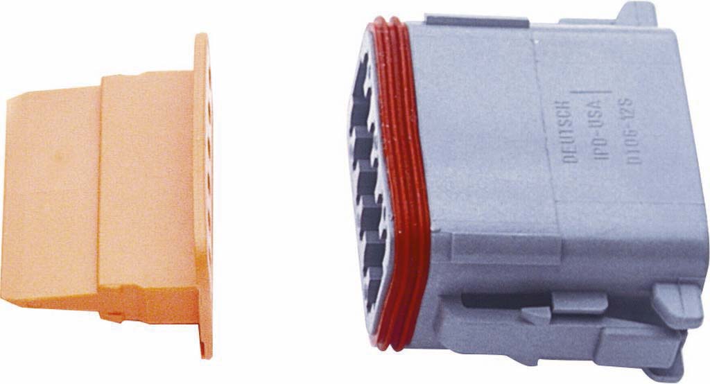 KIT 1 CONNECTEUR FEMELLE 12 VOIES SERIE DT - ETANCHE - 19513