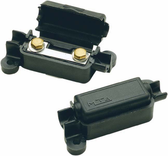 Support de fusible midi ou fourche entraxe 30mm - 19552
