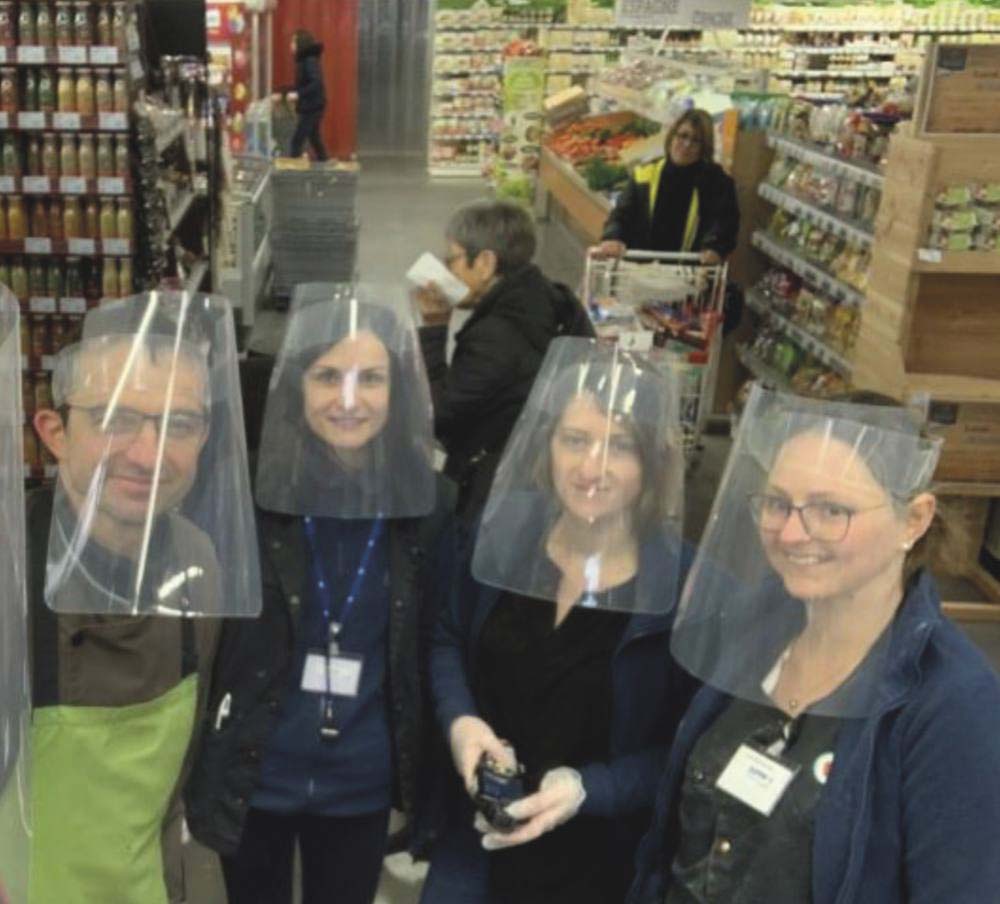 VISIERE DE PROTECTION ANTI POSTILLONS - UNIVERSEL - 19603