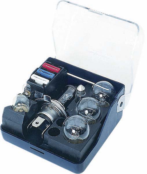 Coffret de secours 24V H4 - 7 ampoules + 3 fusibles NARVA - 20174