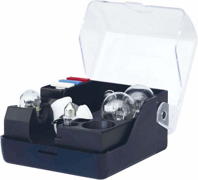 Coffret de secours 24V H7 - 6 ampoules + 3 fusibles NARVA - 20176