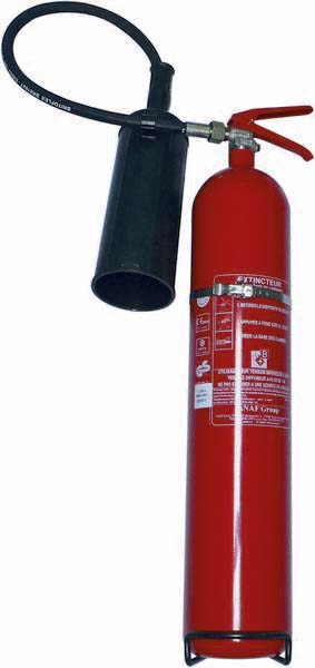 Extincteur à CO²/dioxyde de carbone 5kg ANAF - 20225