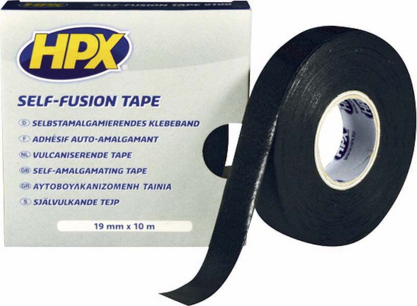 Adhesif vulcanisant noir 19mmx10m HPX - 20374