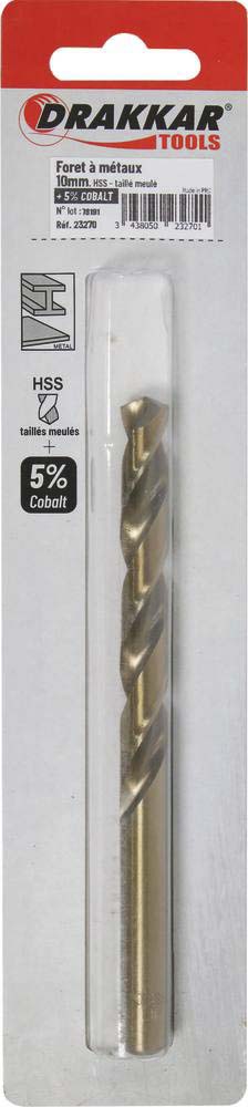 Forets à métaux hss DRAKKAR TOOLS - 23270