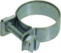 Collier à durite acier zingué 9mm de 12 à 14mm KLIPPER - 23474