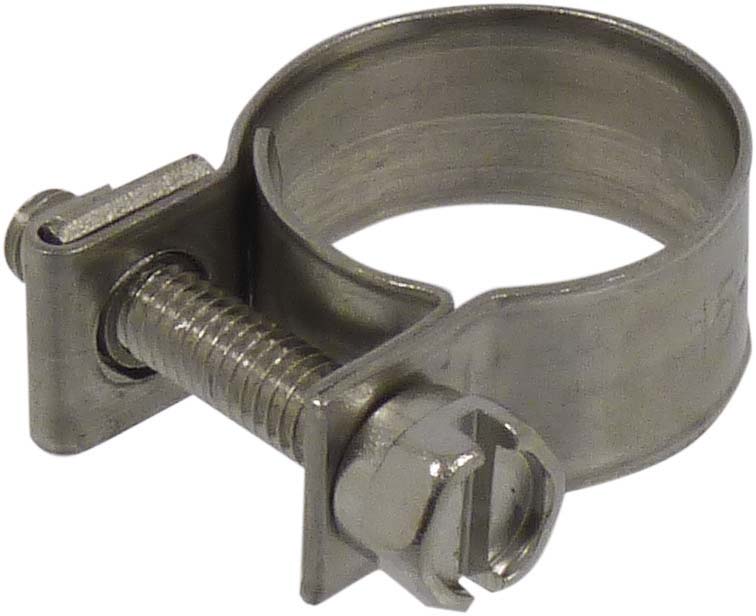 Collier à durite acier inox 9mm de 13 à 15mm KLIPPER - 23483