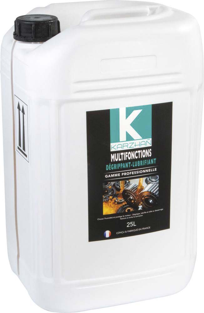 Dégrippant lubrifiant multifonctions en bidon 25L KARZHAN - 24506