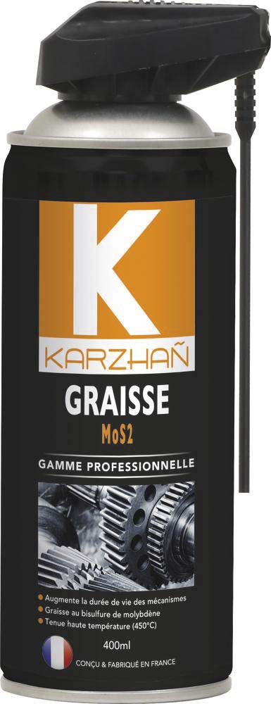 Graisse au molybdène MOS2 avec tête 2 jets KARZHAN - 24558
