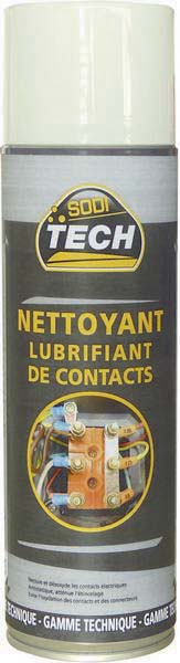Nettoyant contact électrique avec tête 2 jets - aérosol 300ml KARZHAN - 24582