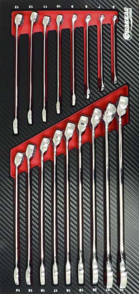 Servante 7 tiroirs 09231 + 4 tiroirs DRAKKAR TOOLS - 25048