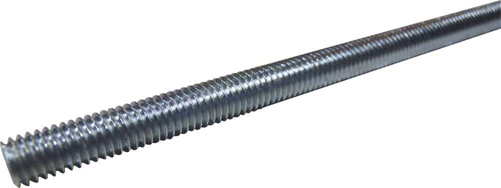 Tige filetée en 1000mm class 4,6 zingué blanc M6 KLIPPER - 26180