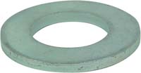 Sachet 100 rondelles plates moyennes m zinc nfe 25513 diam 10 ext/diam 4 int - 26605100