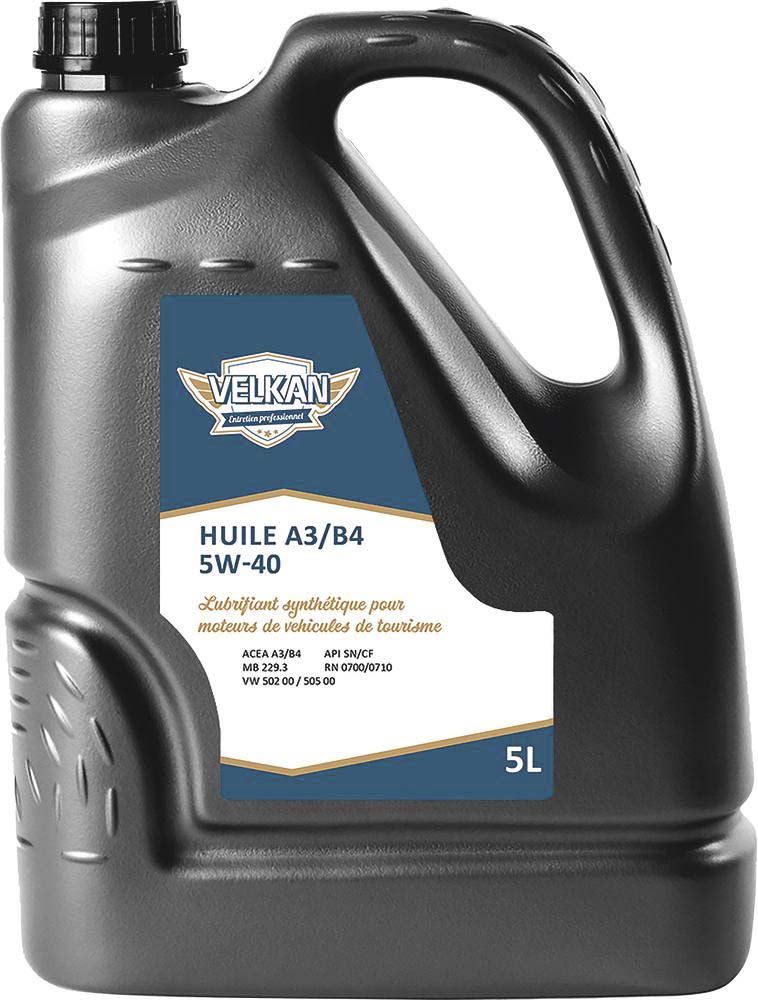 Huile pour moteur A3B4 5W40 - bidon de 5L HAFA - 51090