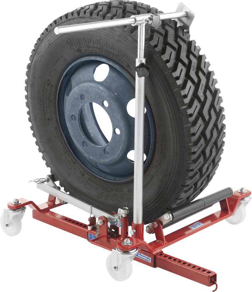 Chariot hydraulique mobile pour roues pl max 200kg OMCN - 53070