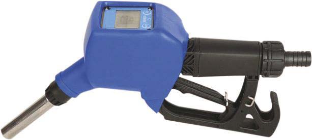 Pistolet automatique AdBlue avec compteur 45 l/min DRAKKAR - 56500