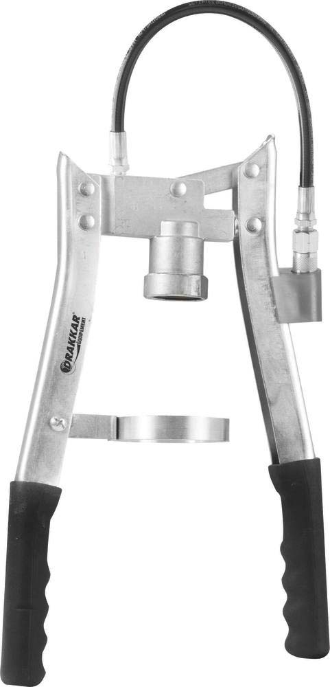 Pompe à  graisse manuelle à 2 mains pour cartouche à visser DRAKKAR - 56820