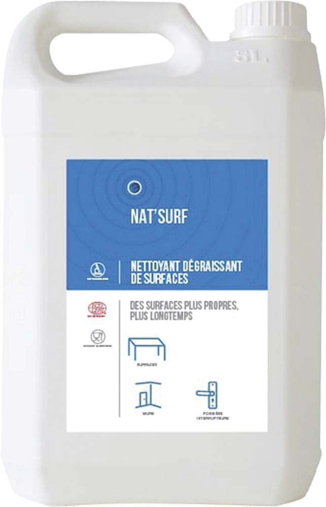 Nettoyant dégraissant multi-surfaces écorcertifié - bidon de 5L ECOWAY - 57642