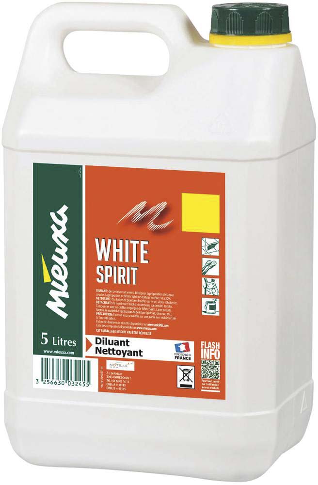 White spirit - bidon de 5L MIEUXA - 58228