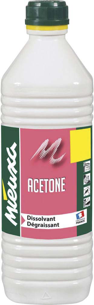 Acétone - bouteille de 1L MIEUXA - 58230