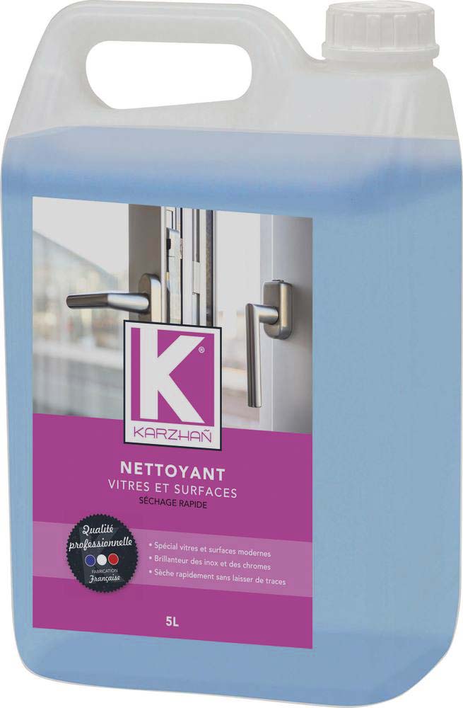 Nettoyant vitres et surfaces lisses - bidon de 5L KARZHAN - 58583