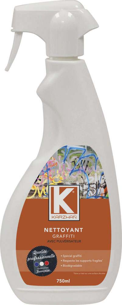 Nettoyant graffiti - flacon spray 750ml KARZHAN - 58670