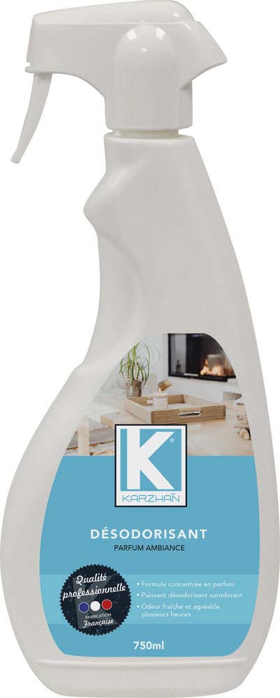 Désodorisant puissant et rémanent parfum ambiance - flacon spray de 750ml KARZHAN - 58730