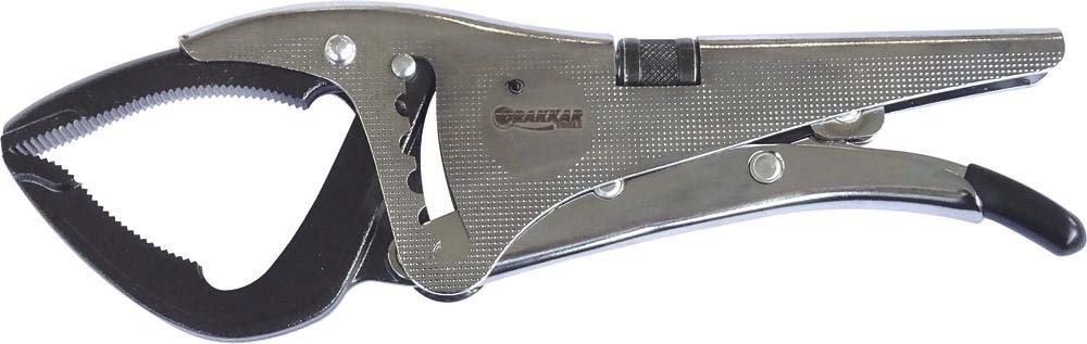 Pince étau à becs extra longs 6 crans 270mm DRAKKAR TOOLS - 67005