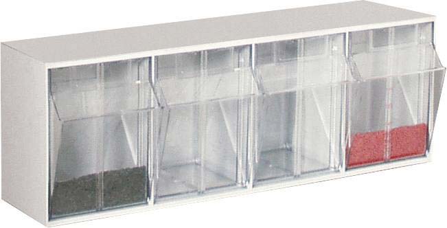 Module de rangement 4 tiroirs basculants 600x168x206mm TAYG - 72666