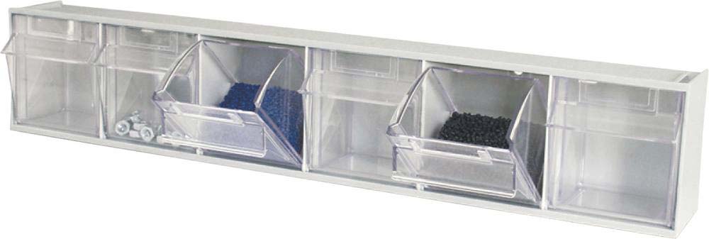 Module de rangement 6 tiroirs basculants 600x92x114mm TAYG - 72669