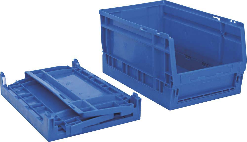 Boîte à bec pliable bleue 336x216x175mm TAYG - 72690
