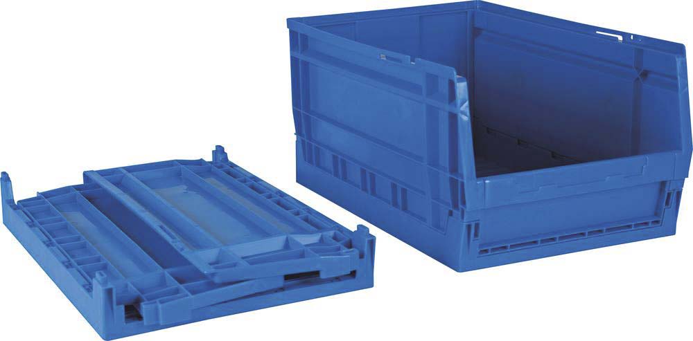 Boîte à bec pliable bleue 420x270x200mm TAYG - 72691