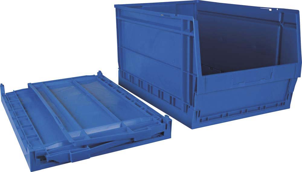 Boîte à bec pliable bleue 600x400x325mm TAYG - 72693