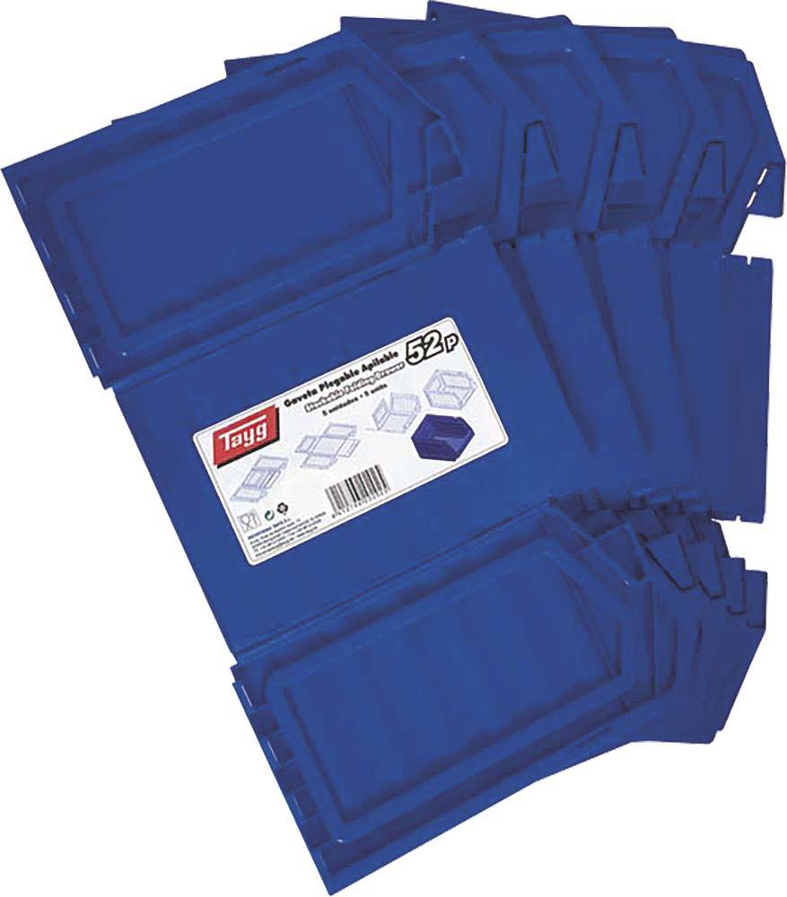 Boîte à bec pliable bleue TAYG - 72694