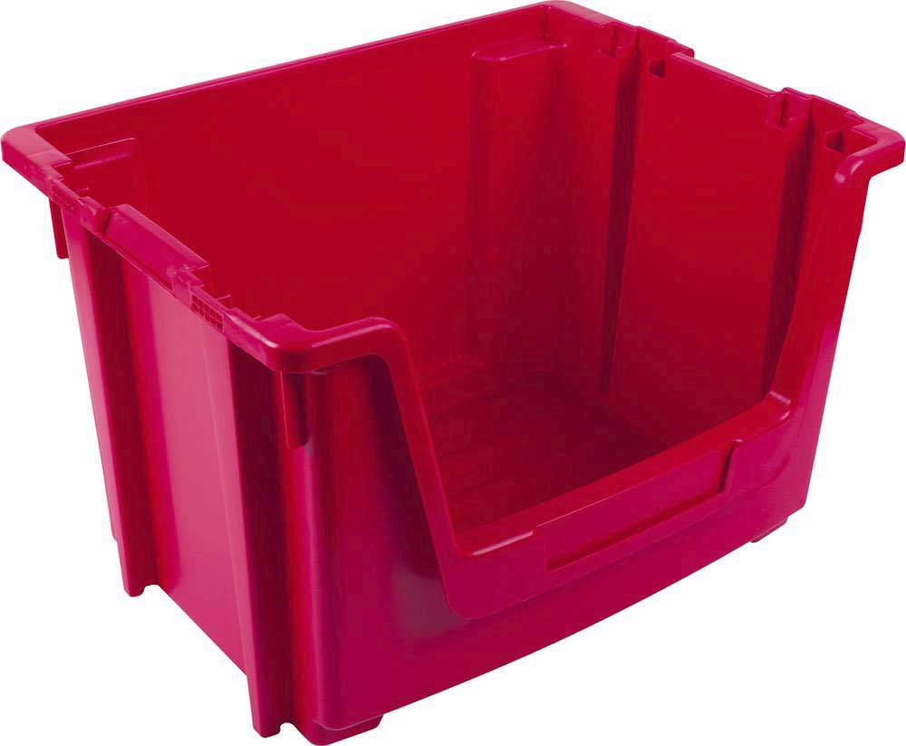 Boîte à bec gerbable rouge 395x500x320mm TAYG - 72699