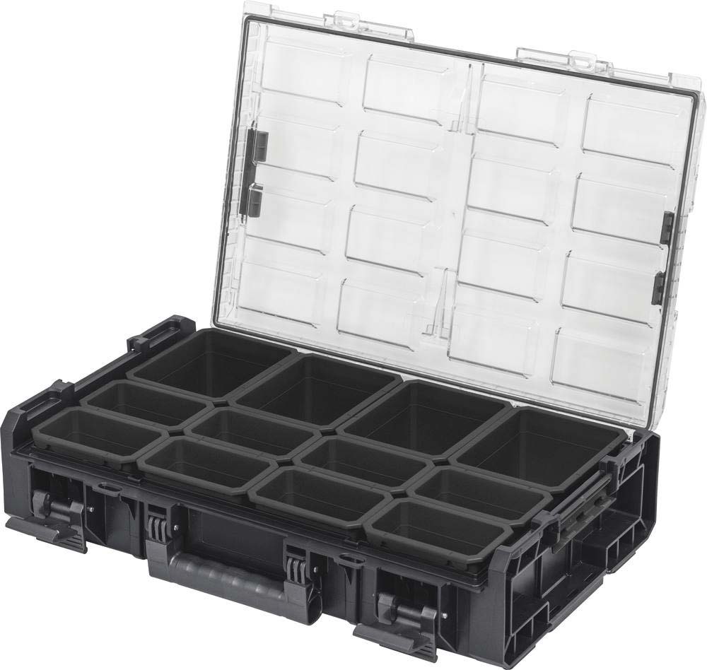 Mallette de rangement x 12 godets 582x387x131mm DRAKKAR EQUIPEMENT - 72710