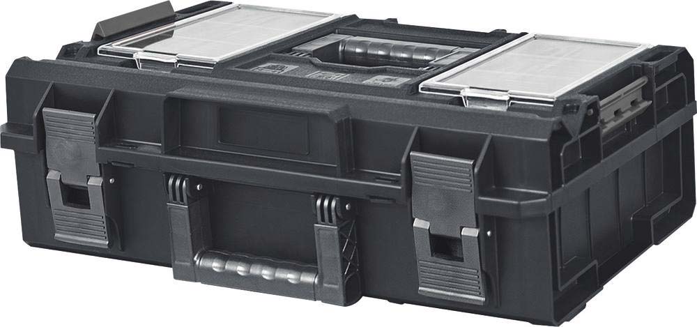 Boîte de rangement COBOX avec organiseur sur couvercle 585x385x190mm DRAKKAR - 72716