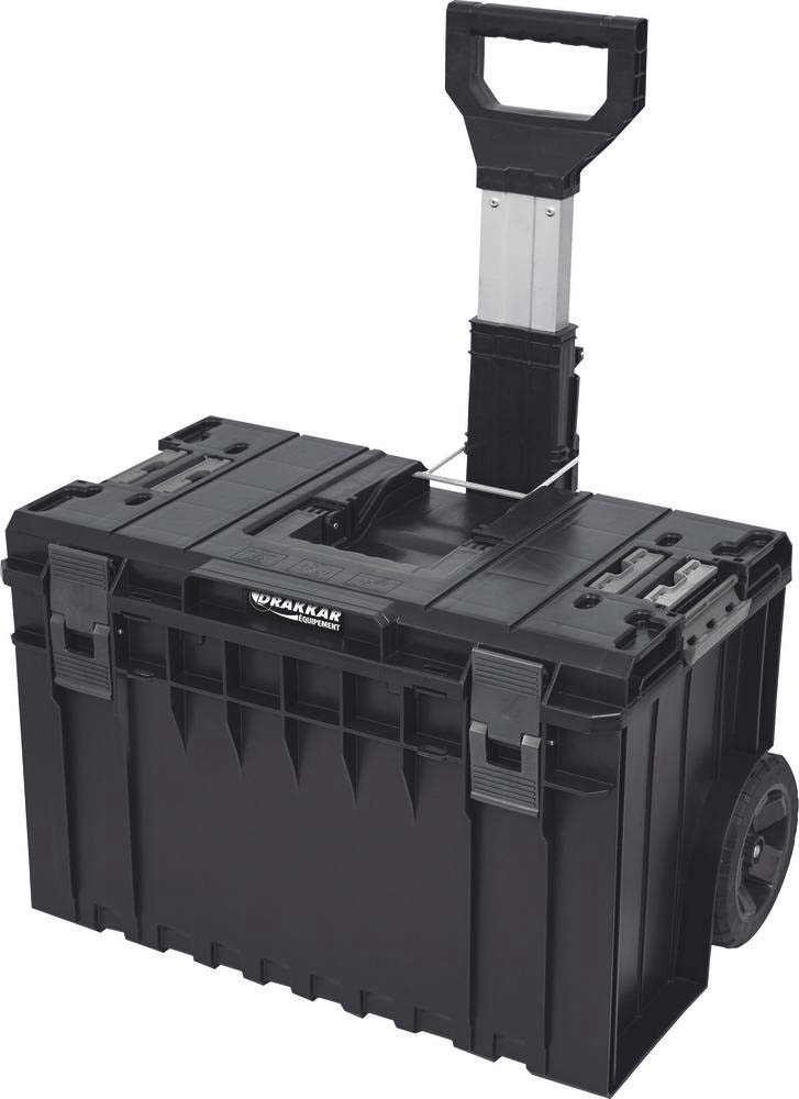 Servante COBOX avec poignée télescopique 600x460x765mm DRAKKAR - 72732