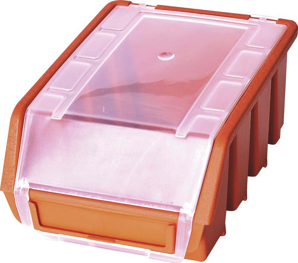 Boîte à bec orange avec couvercle 161x116x75mm DRAKKAR - 72767