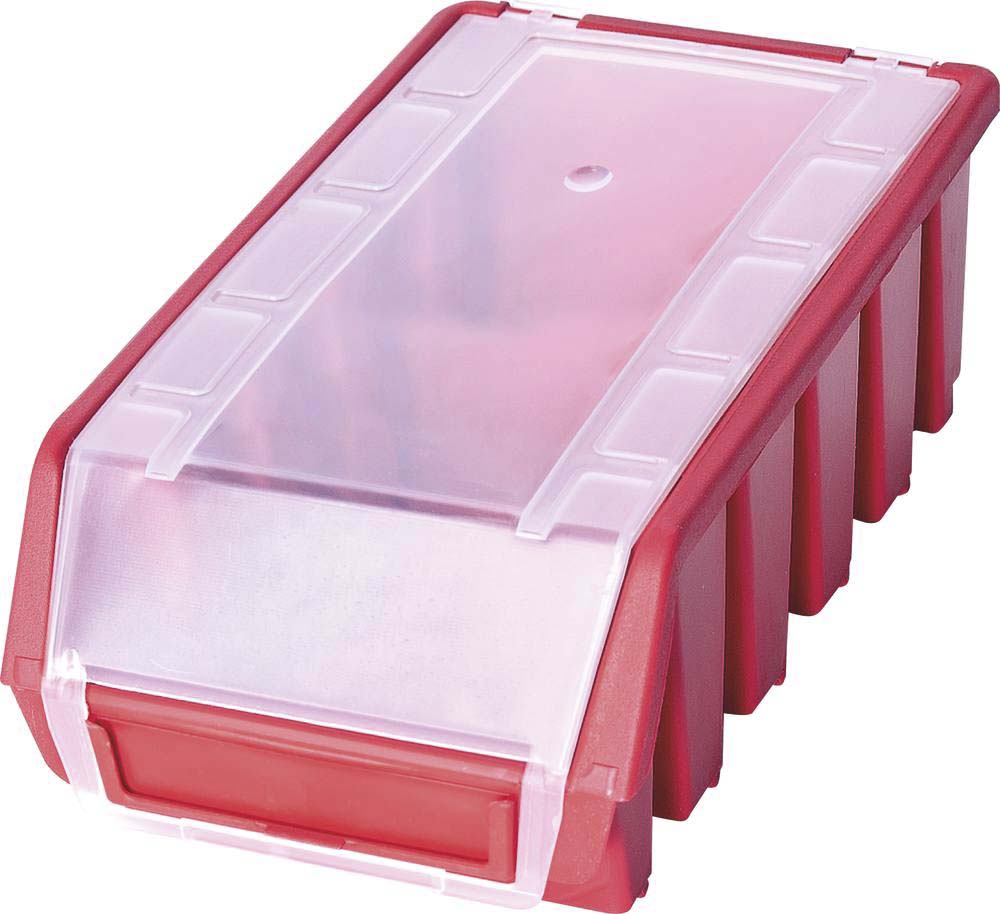 Boîte à bec rouge avec couvercle 212x116x75mm DRAKKAR - 72770