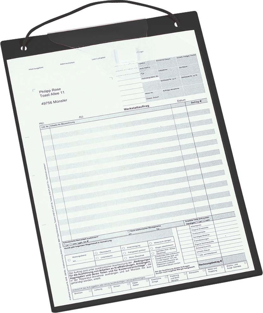 Tablette de fiche travaux a4 EICHNER - 74608