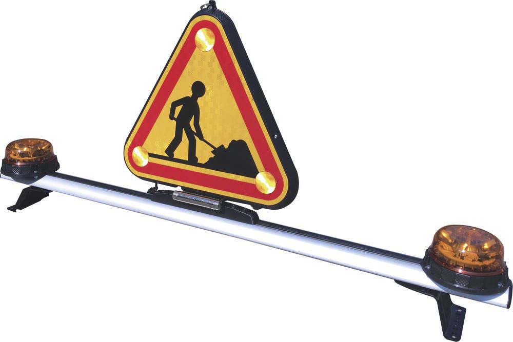 Barre de toit 1,55m avec 2 gyrophares LED CEA - 79318