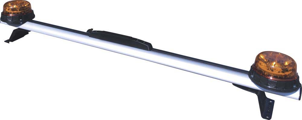 Barre de toit 1,55m avec 2 gyrophares LED CEA - 79318