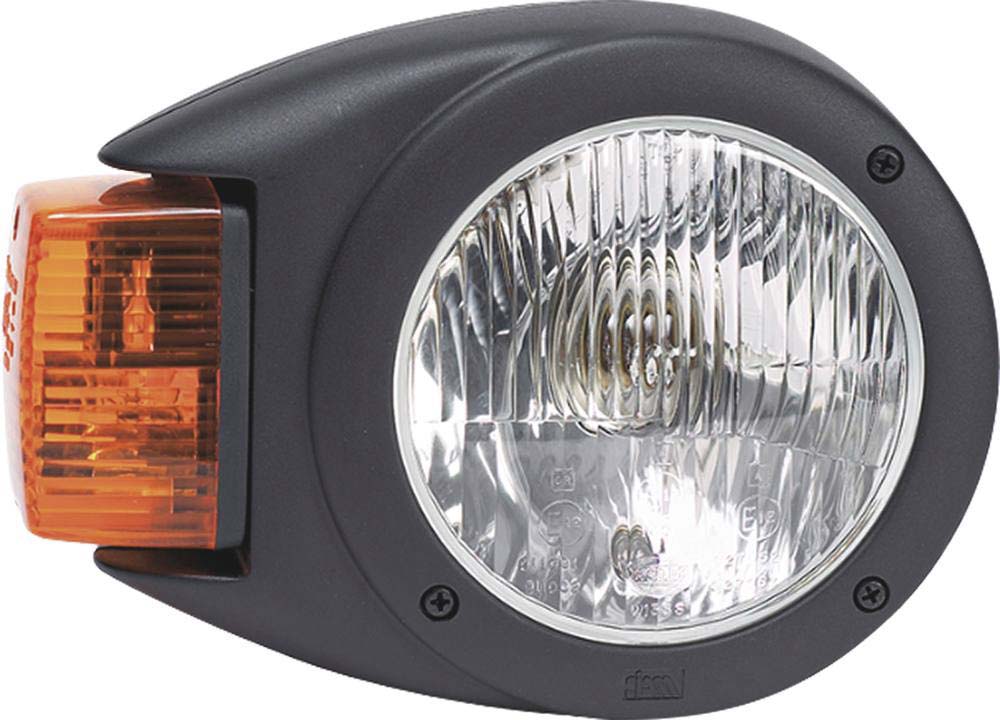 Phare avant 4 fonctions - droite - avec clignotant fixation inférieure COBO - 79430