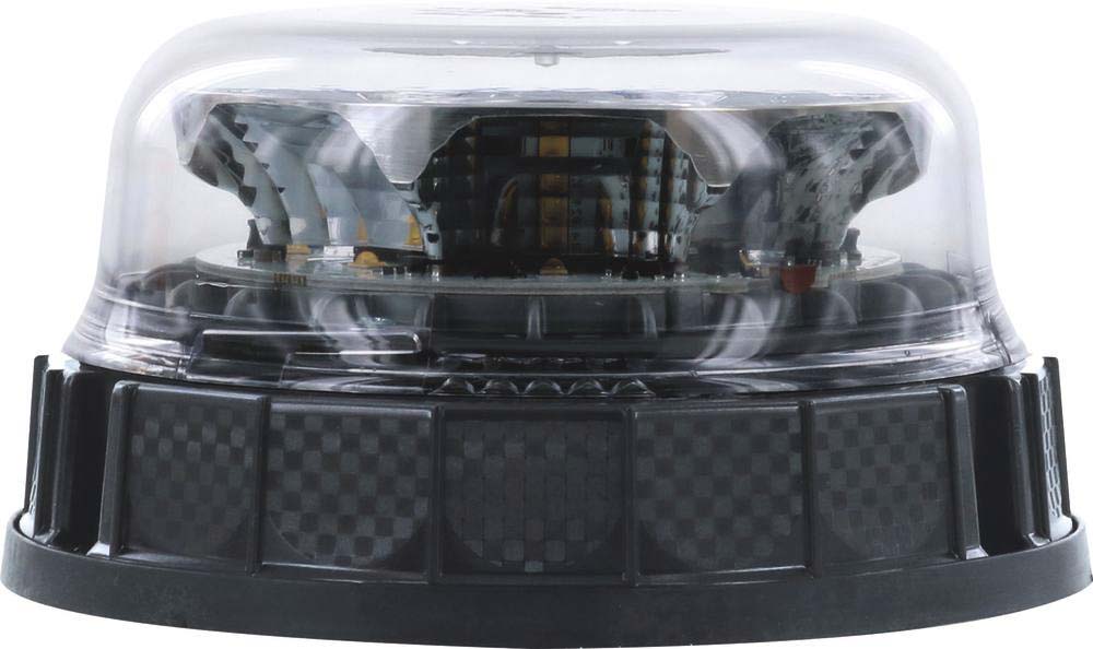 Gyrophare led rotatif/flash/double flash cabochon transparent CEA - 79452