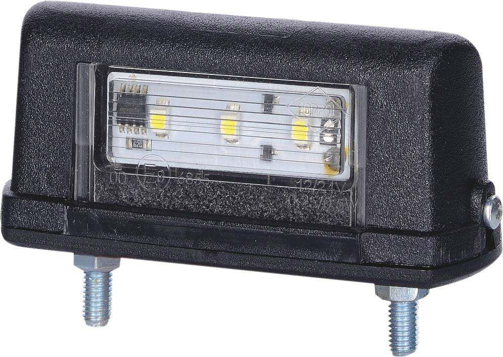 Feu éclaireur de plaque LED 12/24V entraxe 52,5mm SODIFLASH - 79605