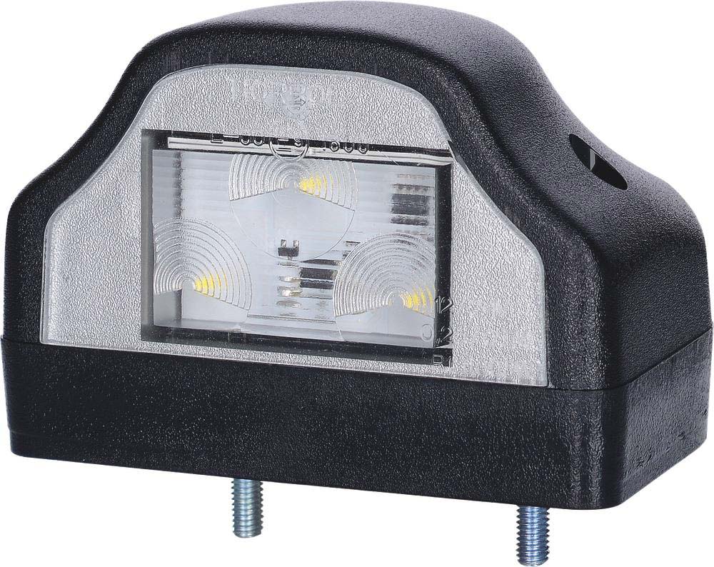 Feu éclaireur de plaque led 12/24v entraxe 46mm - 79606