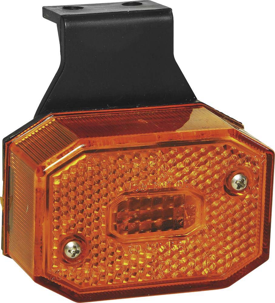 Feu de position 12v orange sur languette ASPOCK - 79880