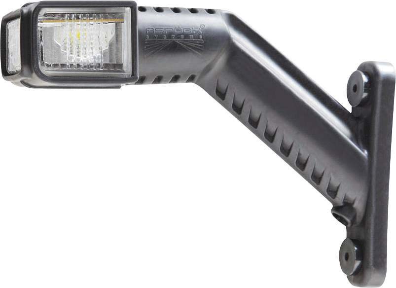 Feu de gabarit led 12/24v rouge/blanc/orange déporté incliné 176mm ASPOCK - 79892