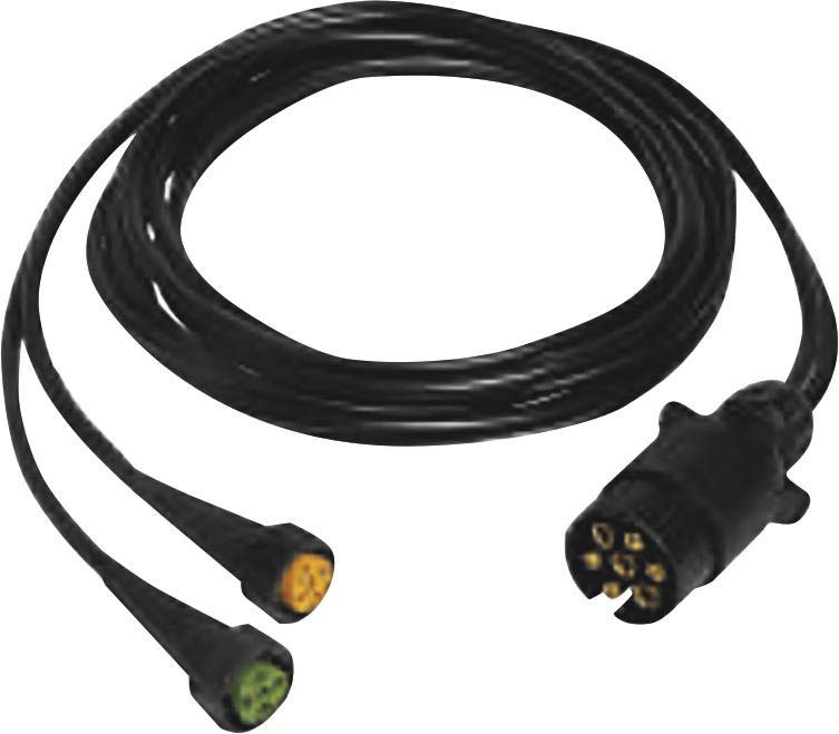 Faisceau électrique fiche 7 plots connecteur 5 plots ASPOCK - 79972